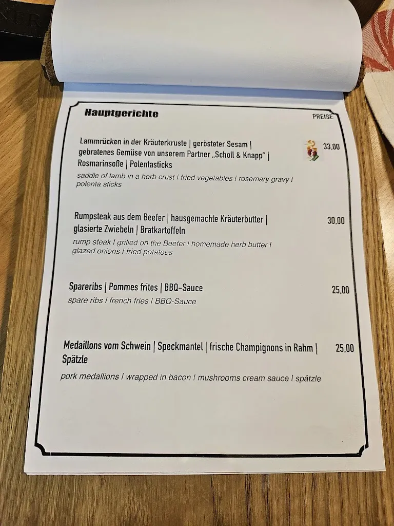 Menu_Hotel Alte Bauernschanke_Rhein_immagine_4