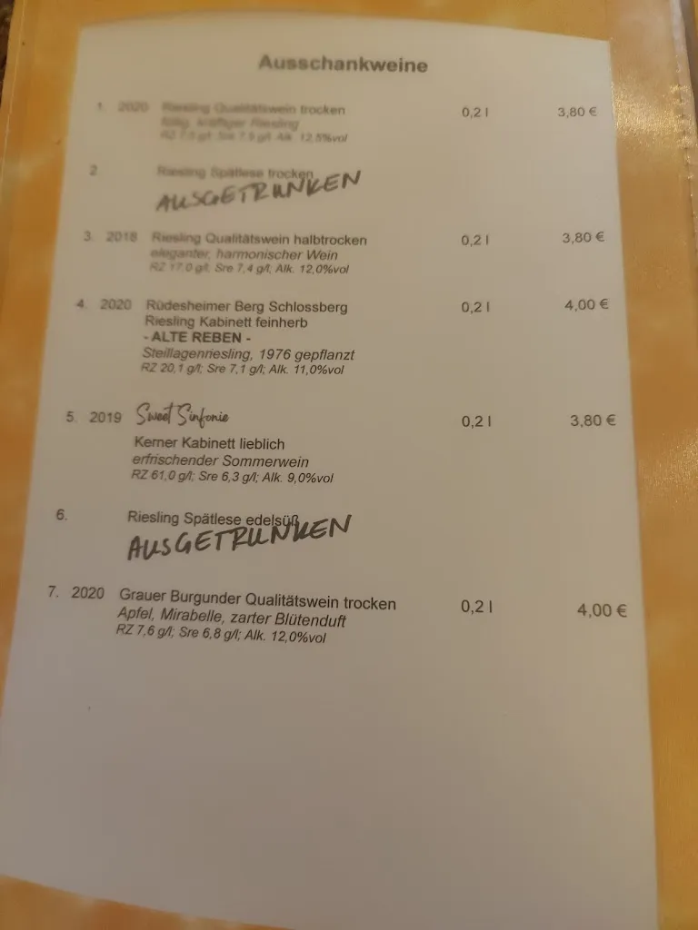 Menu_Weingut - Gutsausschank Herbert Philipp_Rhein_immagine_2
