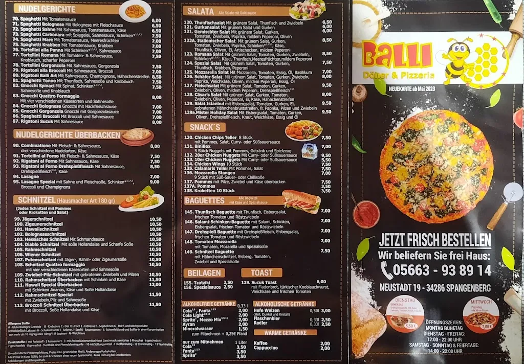 Menu_Balli Döner & Pizzeria Spangenberg_Spangenberg_image_2