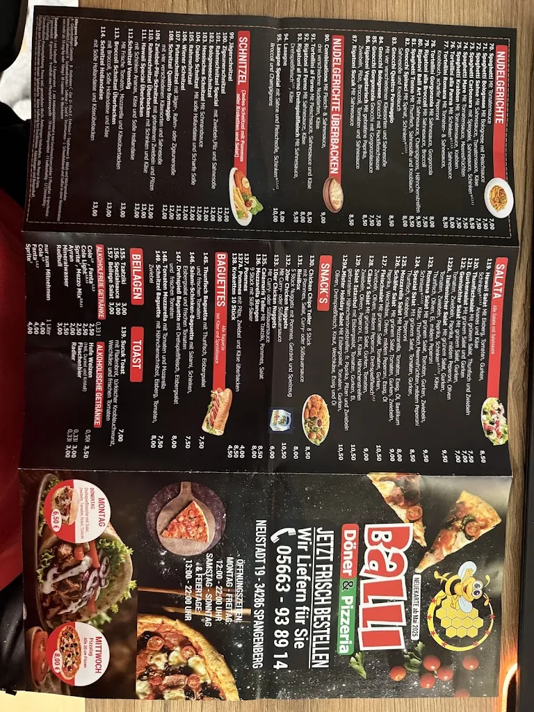Menu_Balli Döner & Pizzeria Spangenberg_Spangenberg_image_4