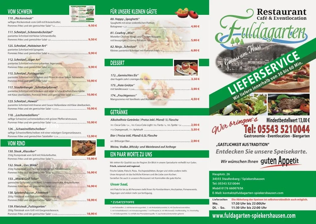 Menu_Restaurant & Café Fuldagarten_Staufenberg_image_2