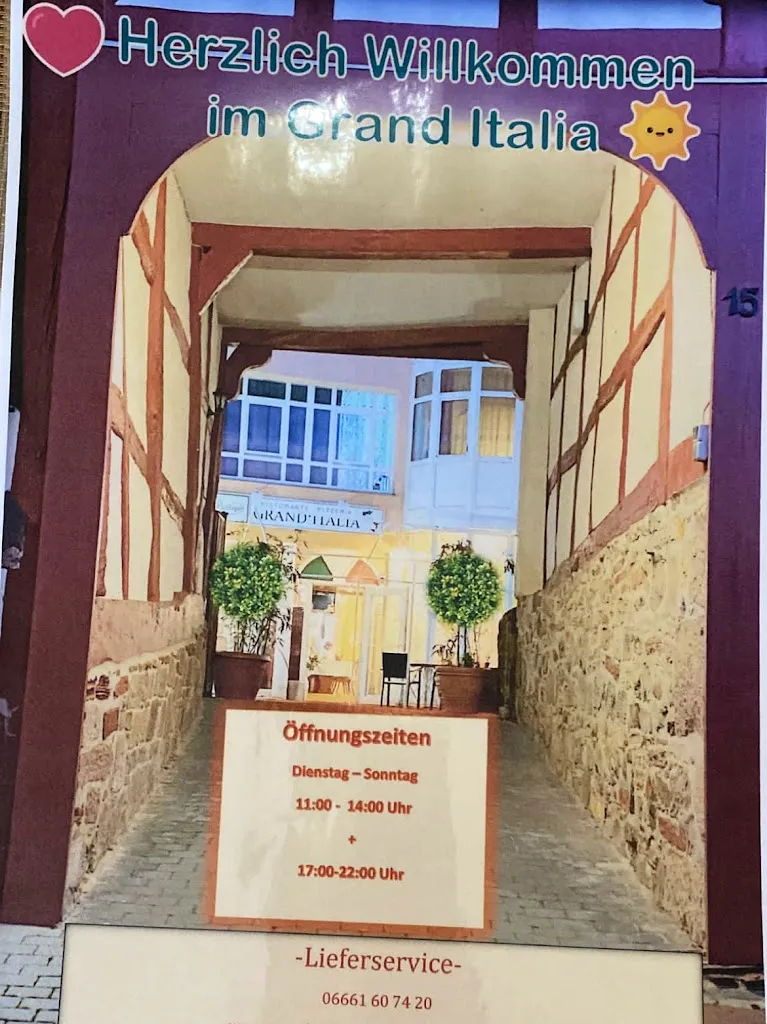 Pizzeria Grand Italia restaurant in Schlüchtern