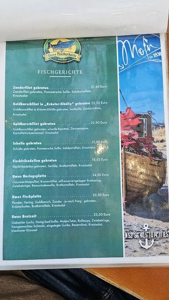Menu_Uwe’s Fischerhütte_Heringsdorf_image_2