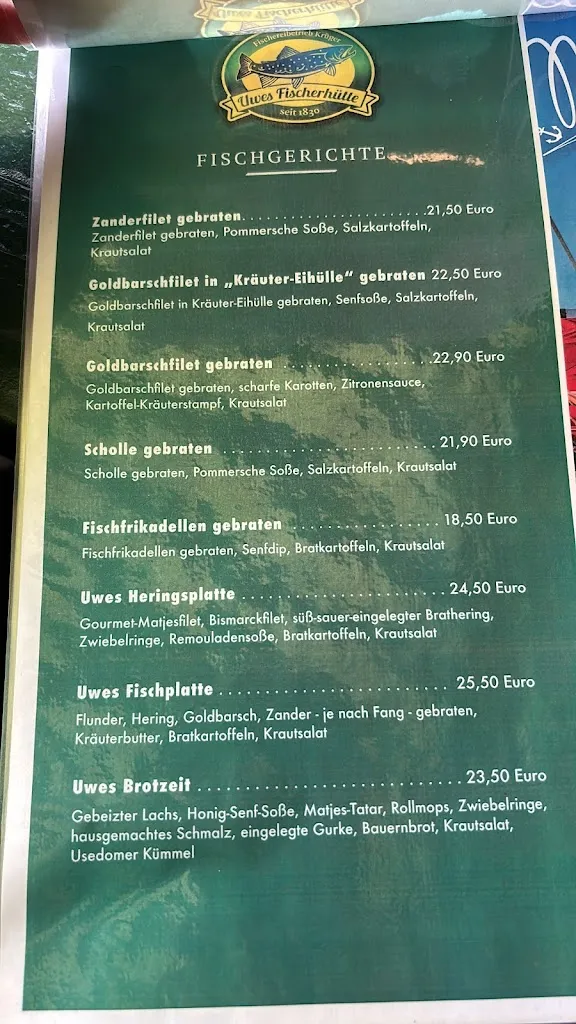 Menu_Uwe’s Fischerhütte_Heringsdorf_image_3