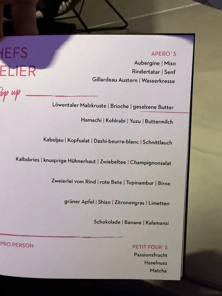 Menu_CHEFS ATELIER_Essen_image_1