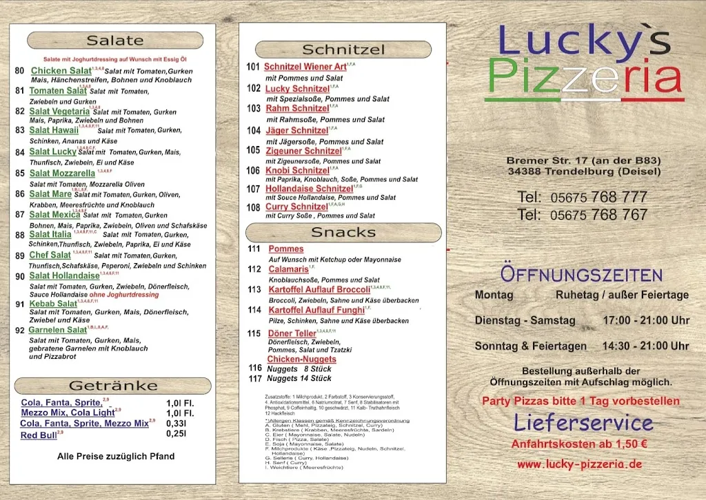 Menu_Lucky Pizzeria_Trendelburg_immagine_2