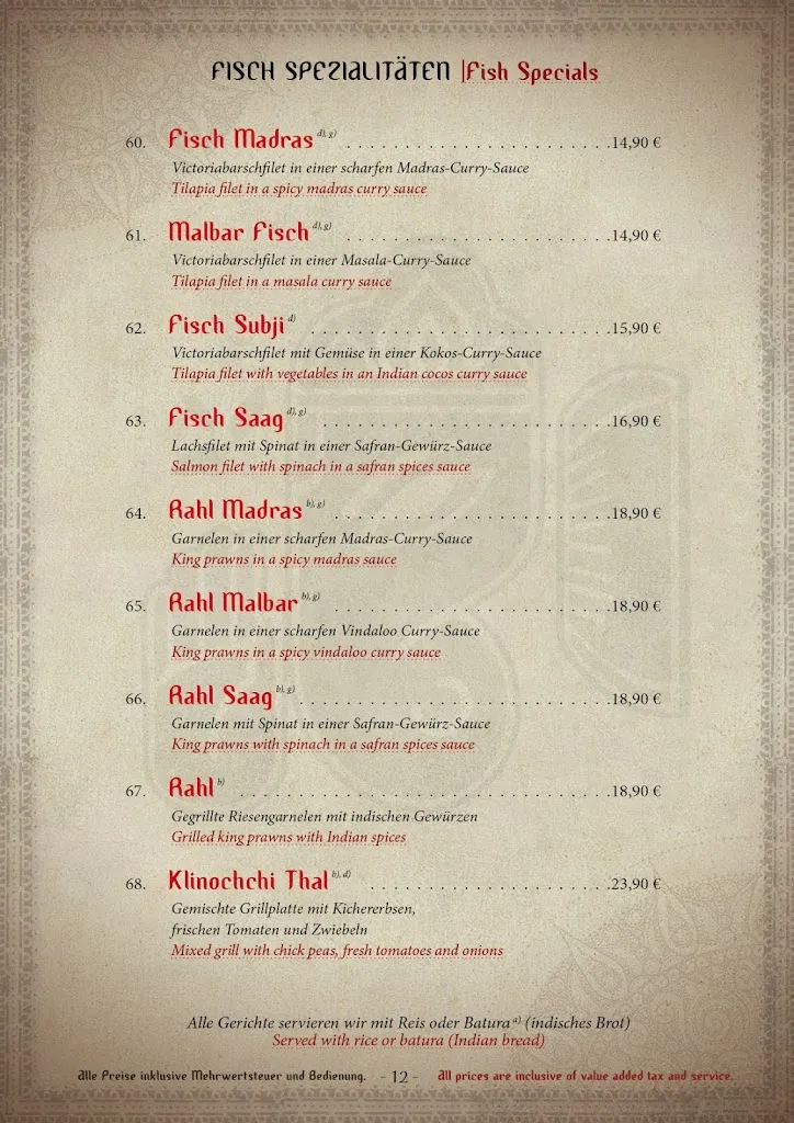 Menu_Vayra Indisches Spezialitäten Restaurant_Schwalmtal_image_1
