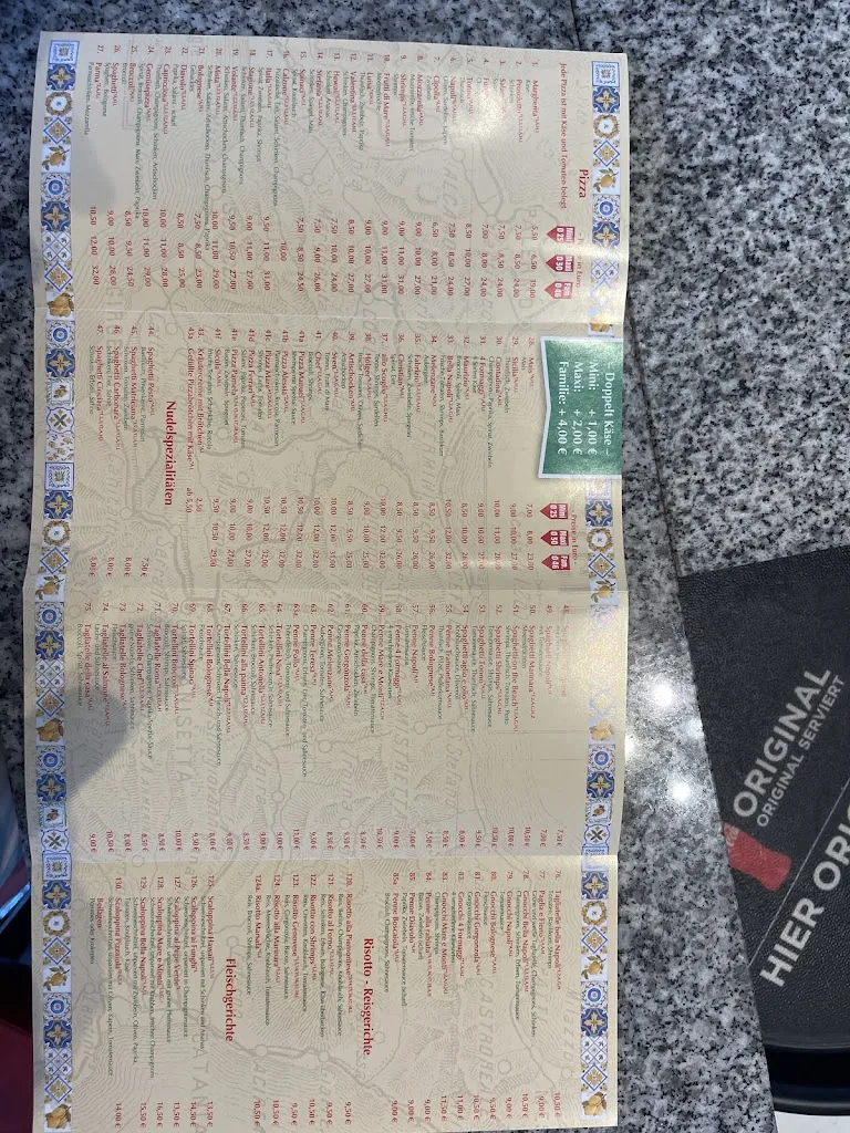 Menü_Pizzeria Bella Sicilia UG_Schwalmtal_Bild_1