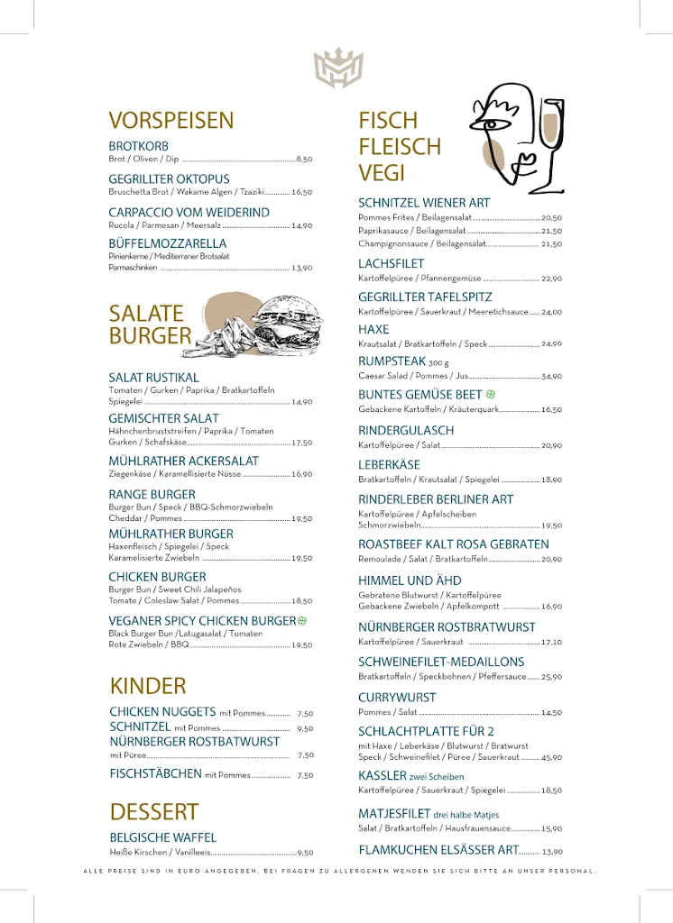 Menu_Mühlrather Courtyard Café_Niederkrüchten_image_1