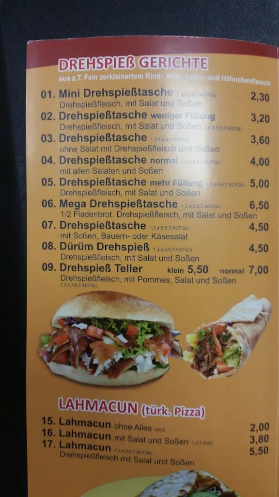 Menu_Jasmin Döner Amern_Schwalmtal_immagine_3