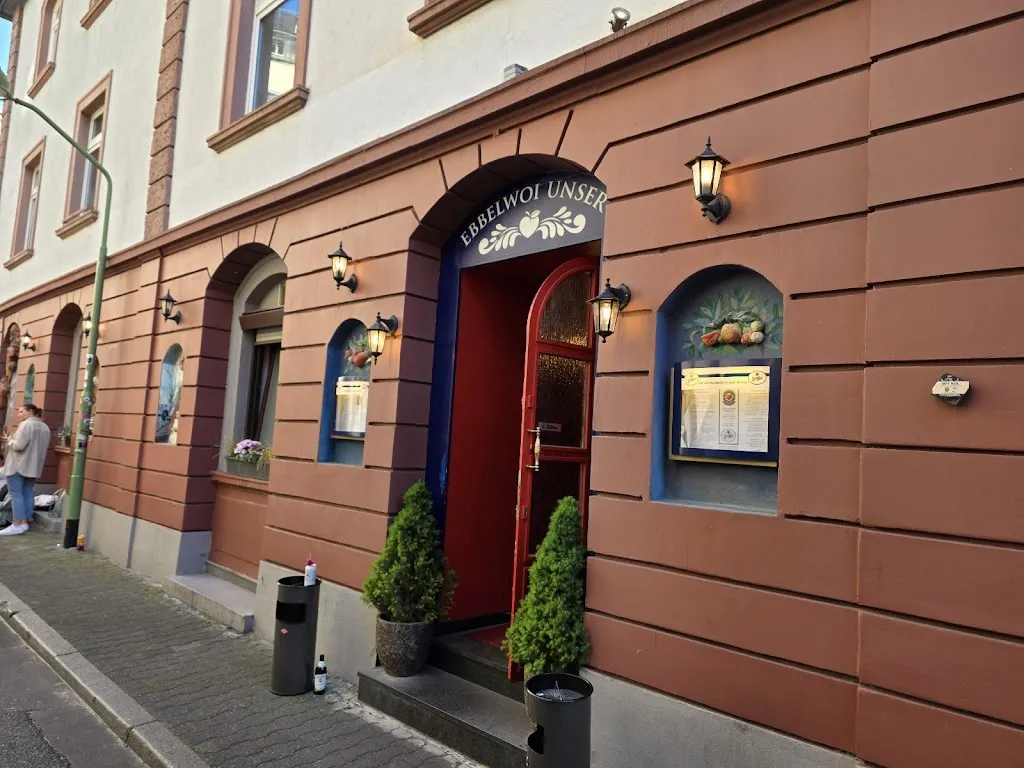 Ebbelwoi Unser restaurant in Main