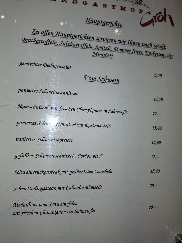 Menu_Landgasthof Groh_Ulrichstein_image_1