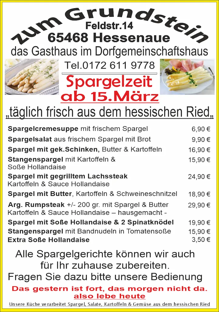 Menu_Biergarten & Restaurant 