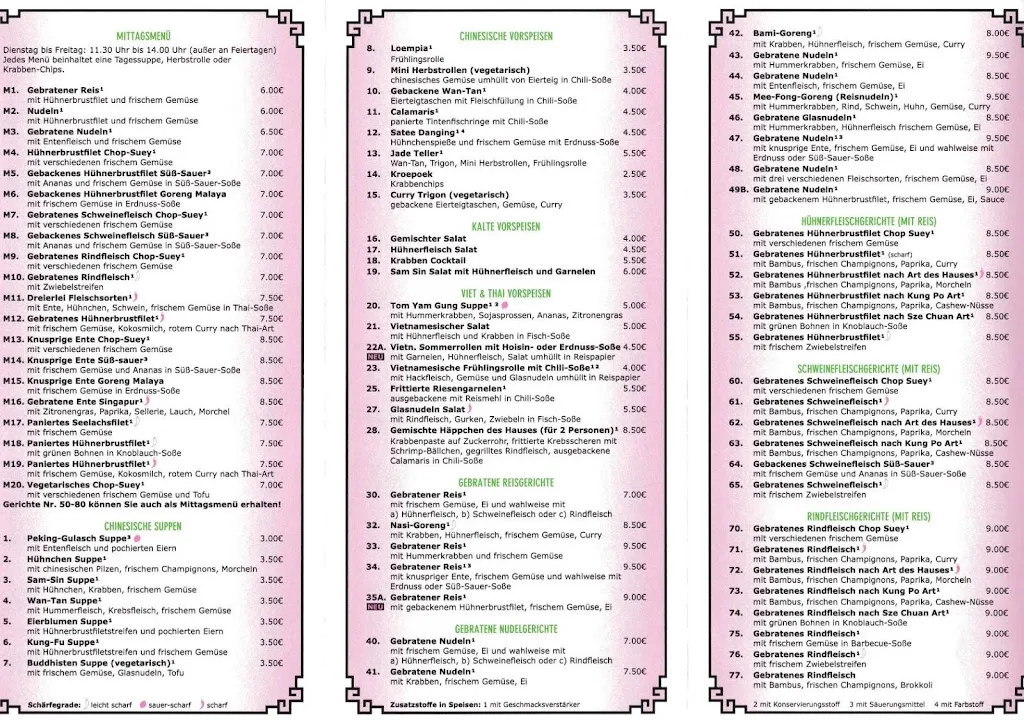 Menu_Restaurant Jade Drache Taunusstein_Taunusstein_immagine_1