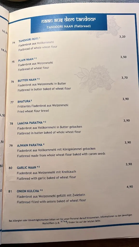 Menu_Chutney Villa_Taunusstein_image_2