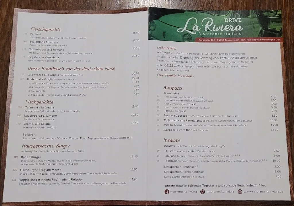 Menu_Ristorante La Riviera_Taunusstein_image_2