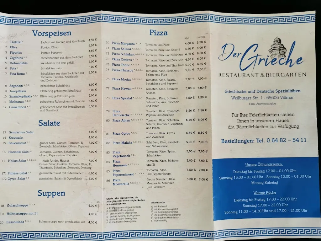 Menu_Der Grieche_Villmar_image_1