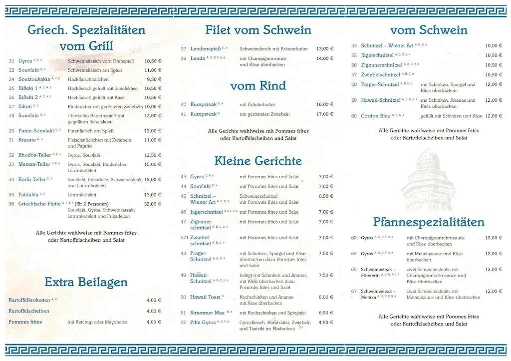 Menu_Der Grieche_Villmar_image_2