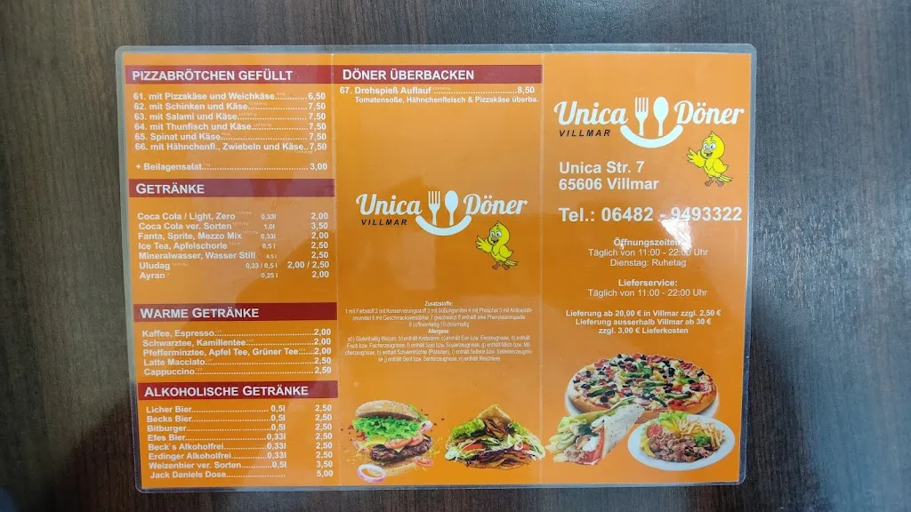Menu_UNICA DÖNER VILLMAR_Villmar_image_2