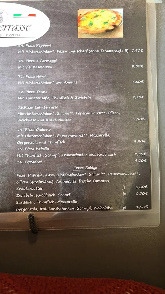 Menu_Restaurant Lahnterrasse (mit Biergarten )_Weinbach_image_1