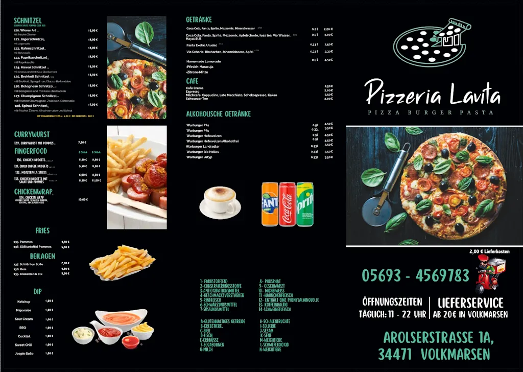 Menu_Pizzeria Lavita Volkmarsen_Volkmarsen_immagine_2