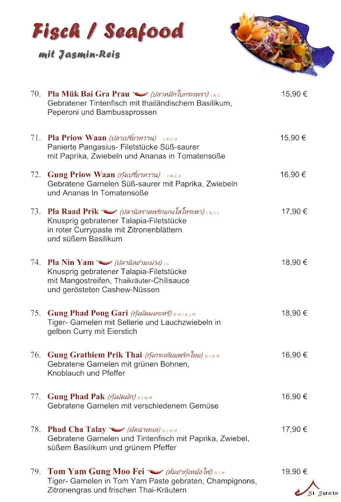 Menu_Si Surin- Thai Restaurant_Vellmar_immagine_1