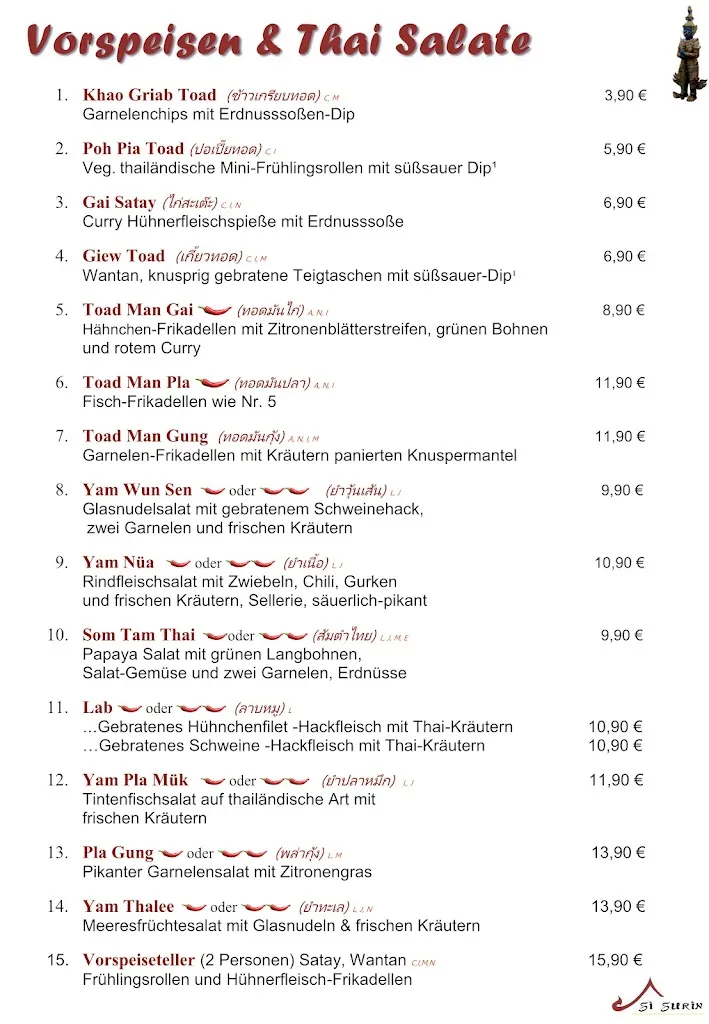 Menu_Si Surin- Thai Restaurant_Vellmar_immagine_4