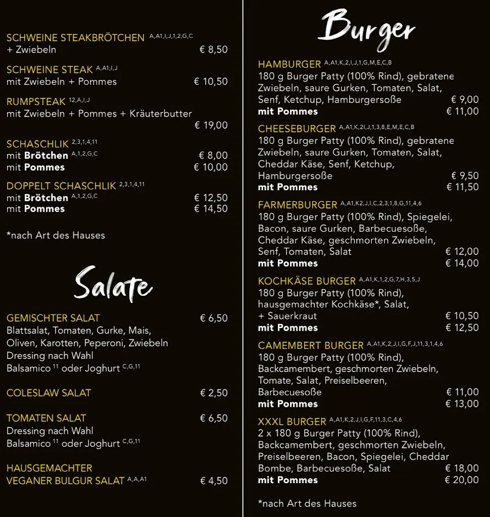 Menu_Jill‘s Wurstbruzzlerei & Bikertreff_Wald-Michelbach_immagine_2