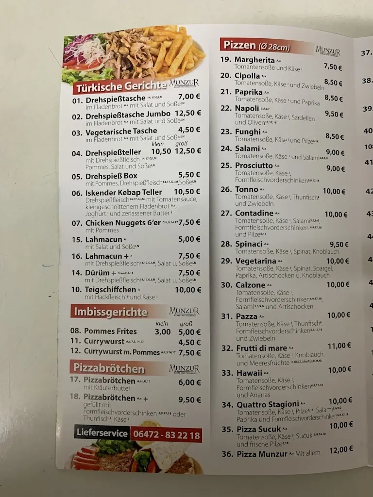 Menu_Munzur Kebap- und Pizzahaus_Weilmünster_image_1