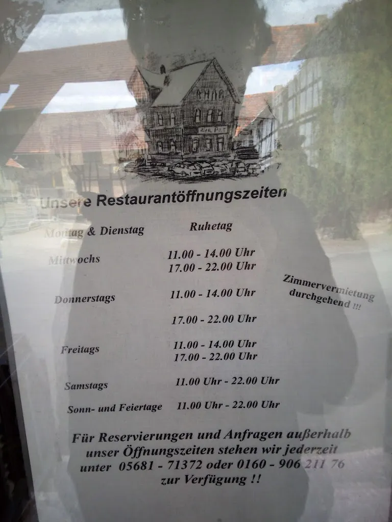 Menu_Hotel-Restaurant zur Post_Wabern_immagine_3