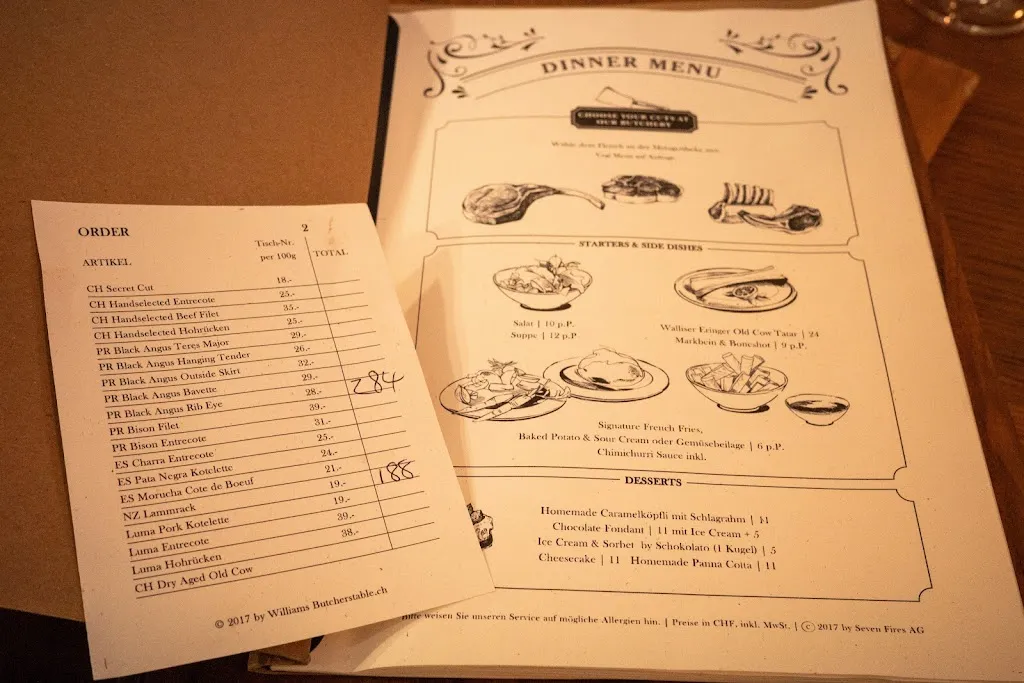 Menu_Williams ButchersTable - Bern_Bern_image_4