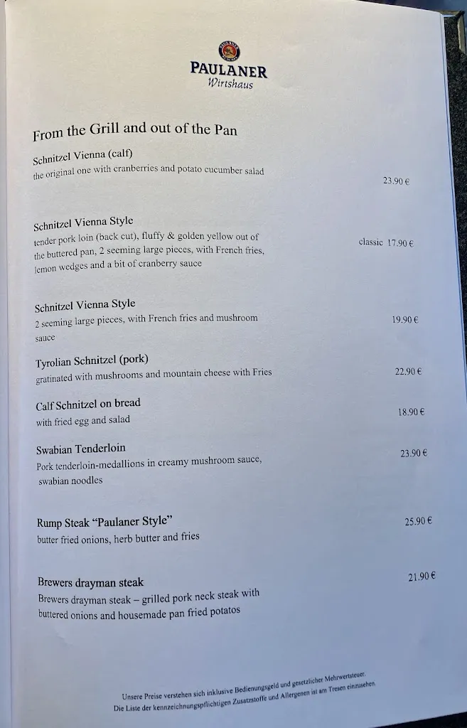 Menu_Paulaner Wirtshaus Wetzlar_Wetzlar_image_4