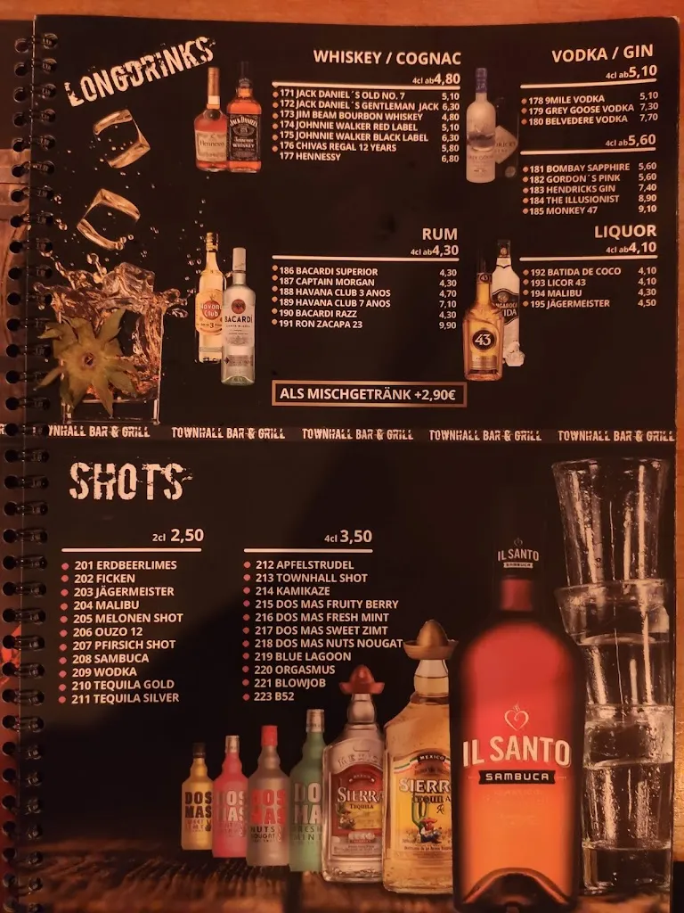 Menu_TownHall Bar & Grill_Viernheim_image_4
