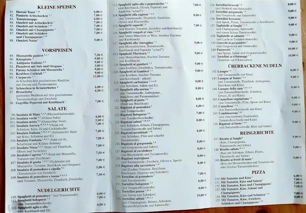 Menu_Ristorante Pizzeria Capri_Viernheim_image_2