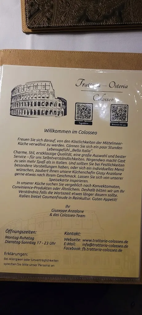 Menu_Trattoria-Pizzeria Colosseo_Viernheim_image_1