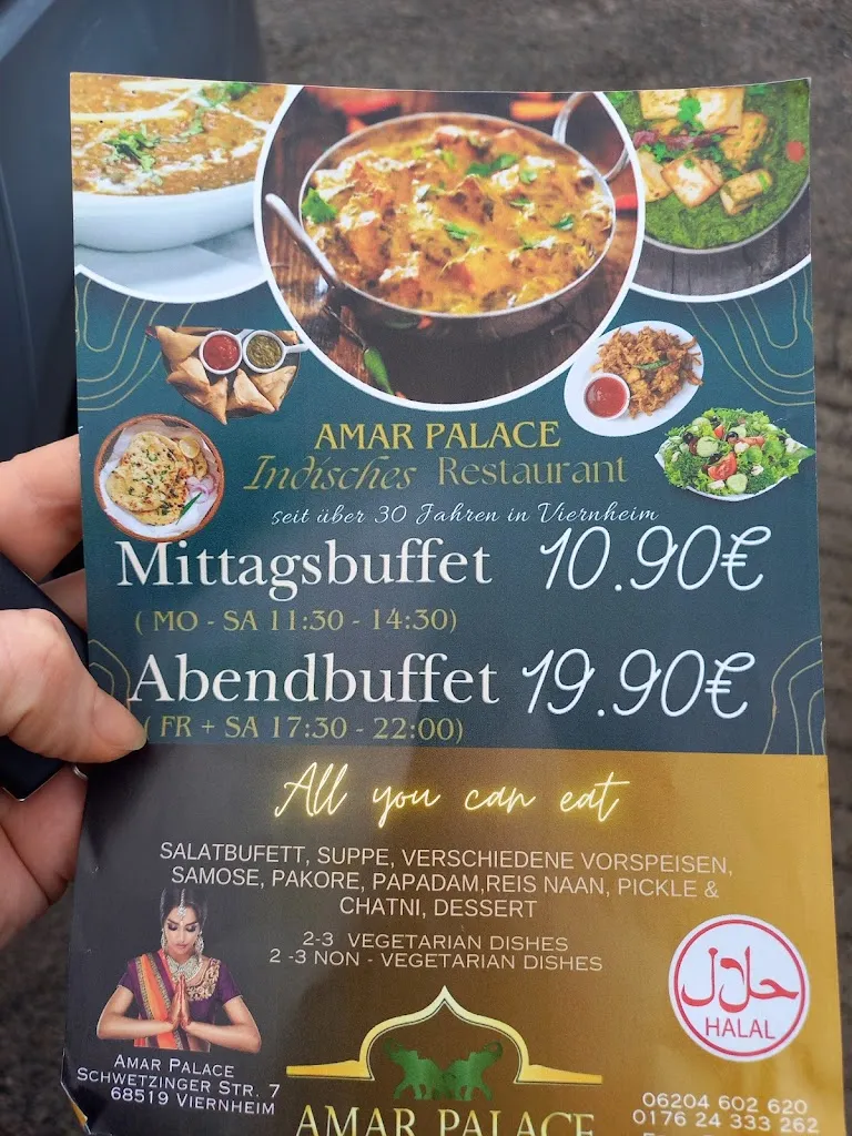 Menu_Indisches Restaurant Amar Palace in Viernheim_Viernheim_image_1