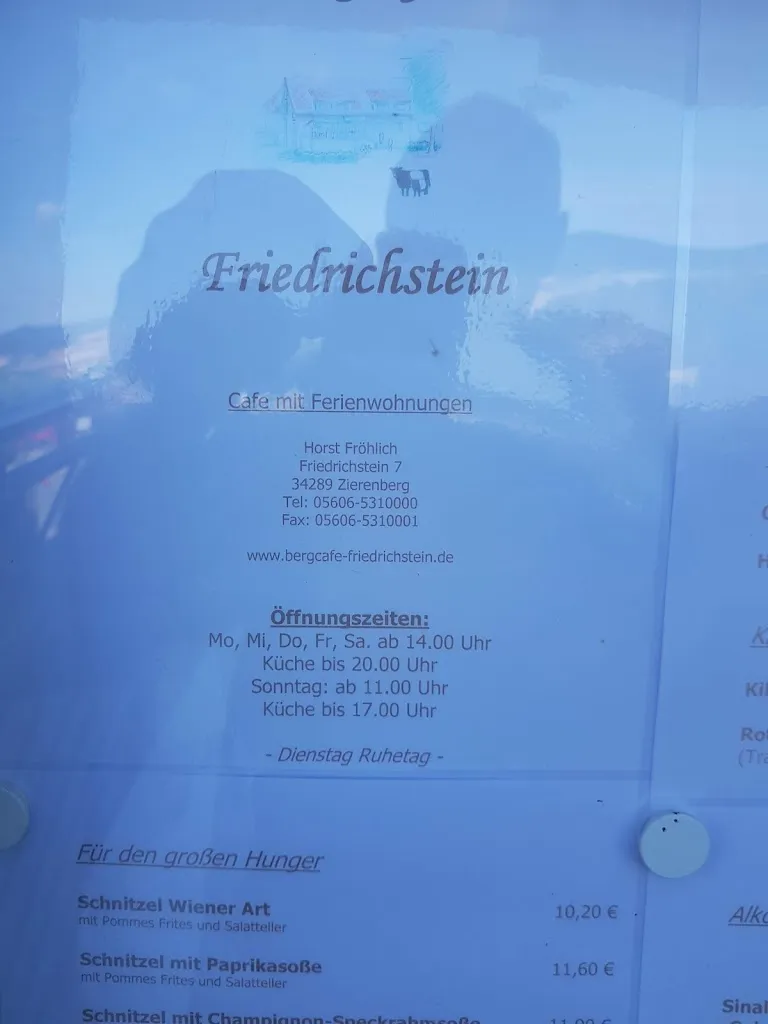 Menu_Bergcafe Friedrichstein - Horst Fröhlich_Zierenberg_immagine_1