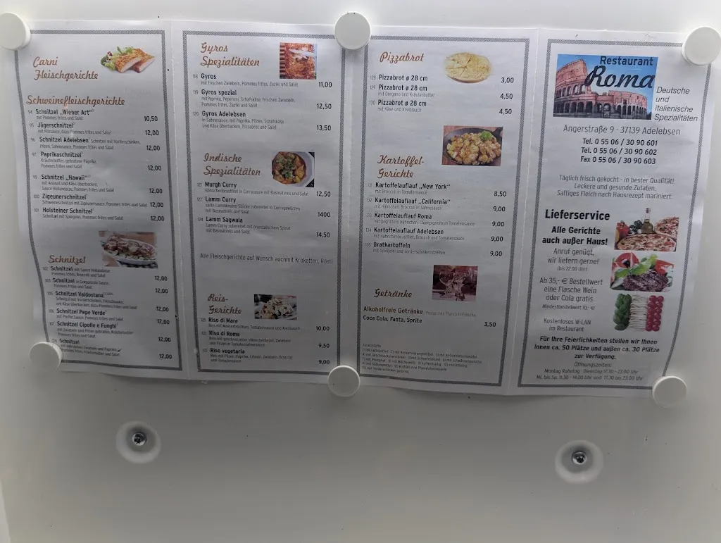 Menu_Restaurant Roma_Adelebsen_image_1