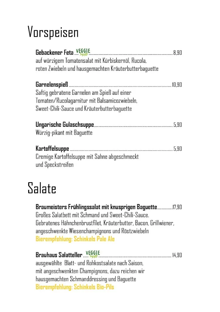 Menu_Schinkel's Brauhaus_Witzenhausen_image_1