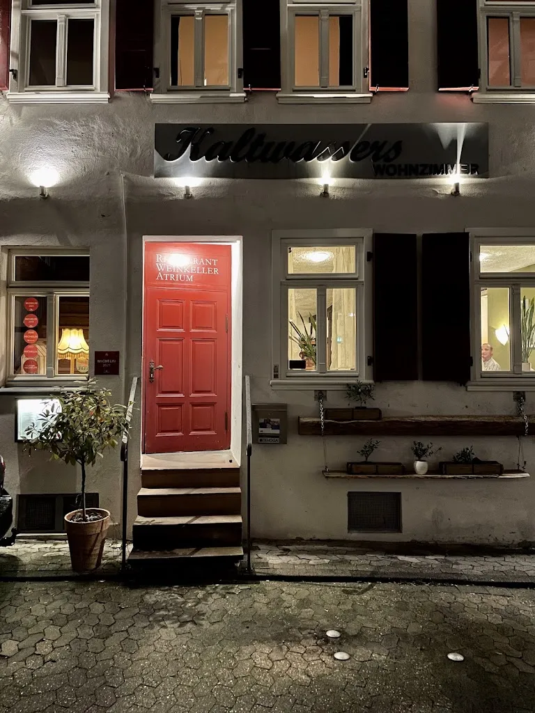 Kaltwasser's Wohnzimmer restaurant in Zwingenberg