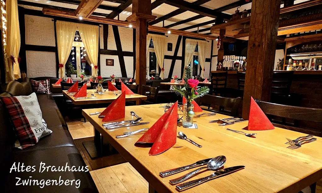 Altes Brauhaus ristorante a Zwingenberg