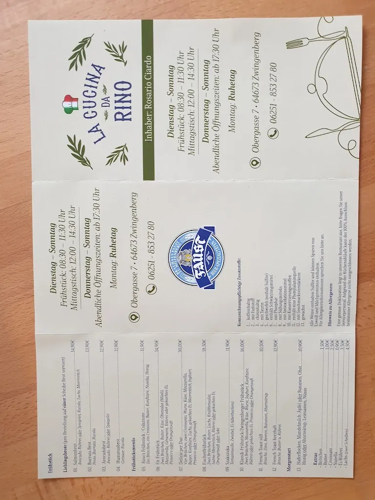 Menu_La Cucina da Rino_Zwingenberg_immagine_1