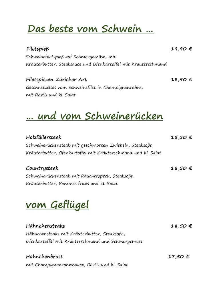 Menu_Gasthaus Zum Sundern_Peine_image_1