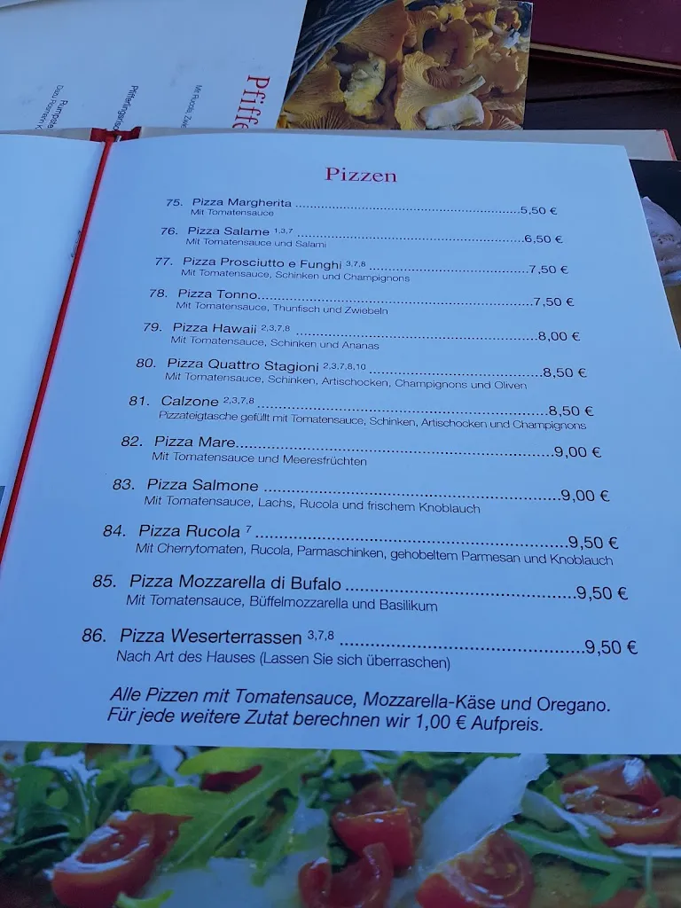 Menu_Weser terraces at Baden Berg_Achim_immagine_2