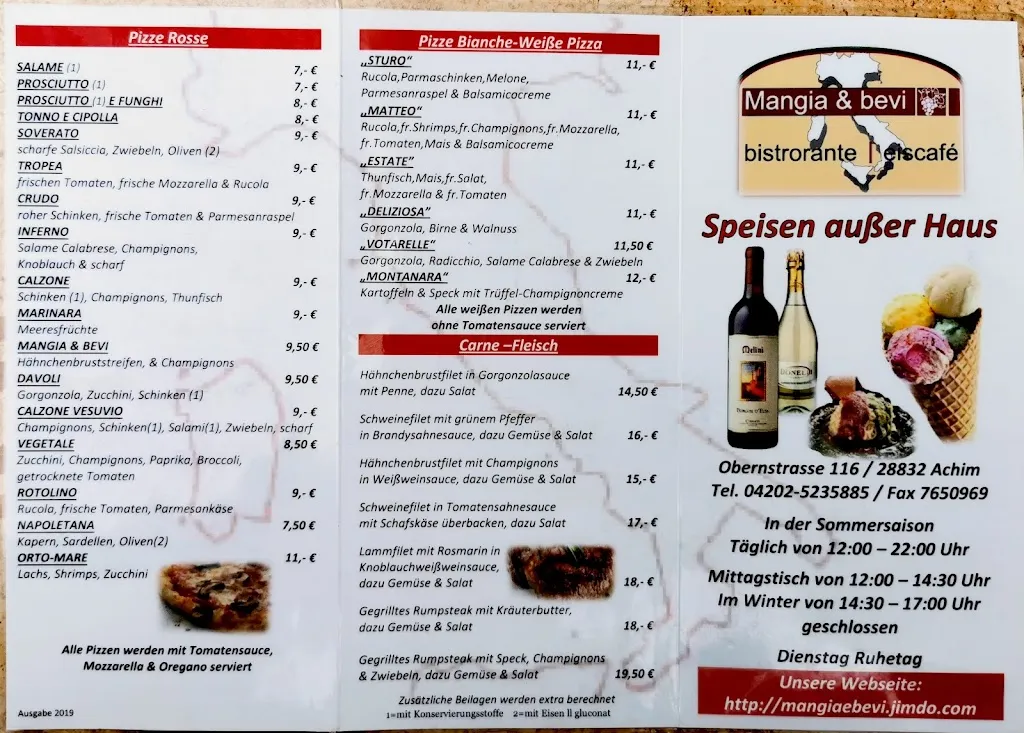 Menu_Bistrorante Mangia & Bevi_Achim_image_1