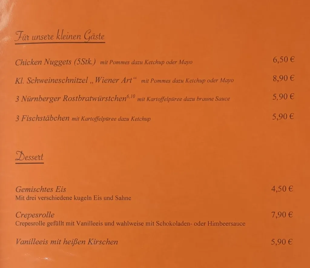 Menu_Gaststätte Zur Glocke_Celle_immagine_3