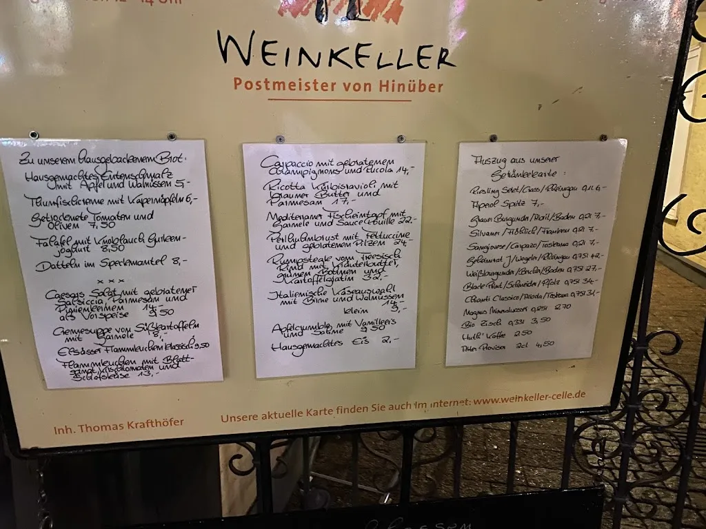 Menu_Weinkeller Postmeister von Hinüber_Celle_image_1