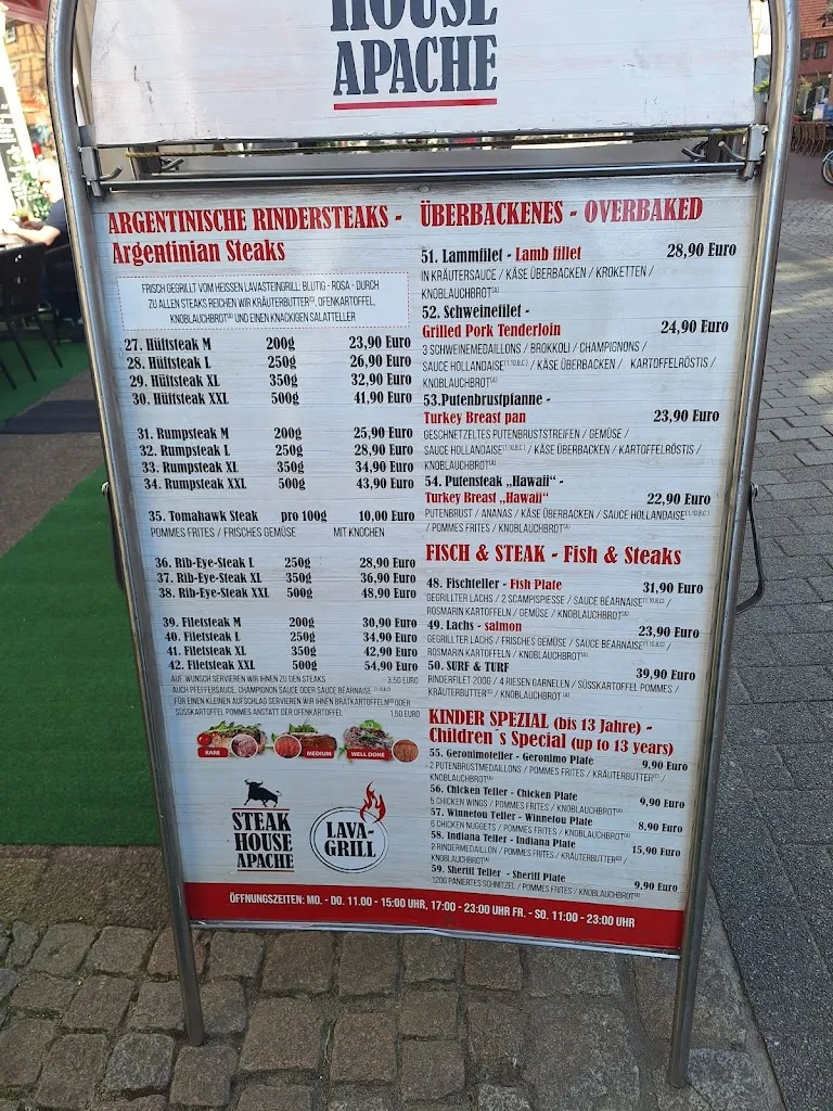 Menu_Steakhouse Apache_Celle_image_1