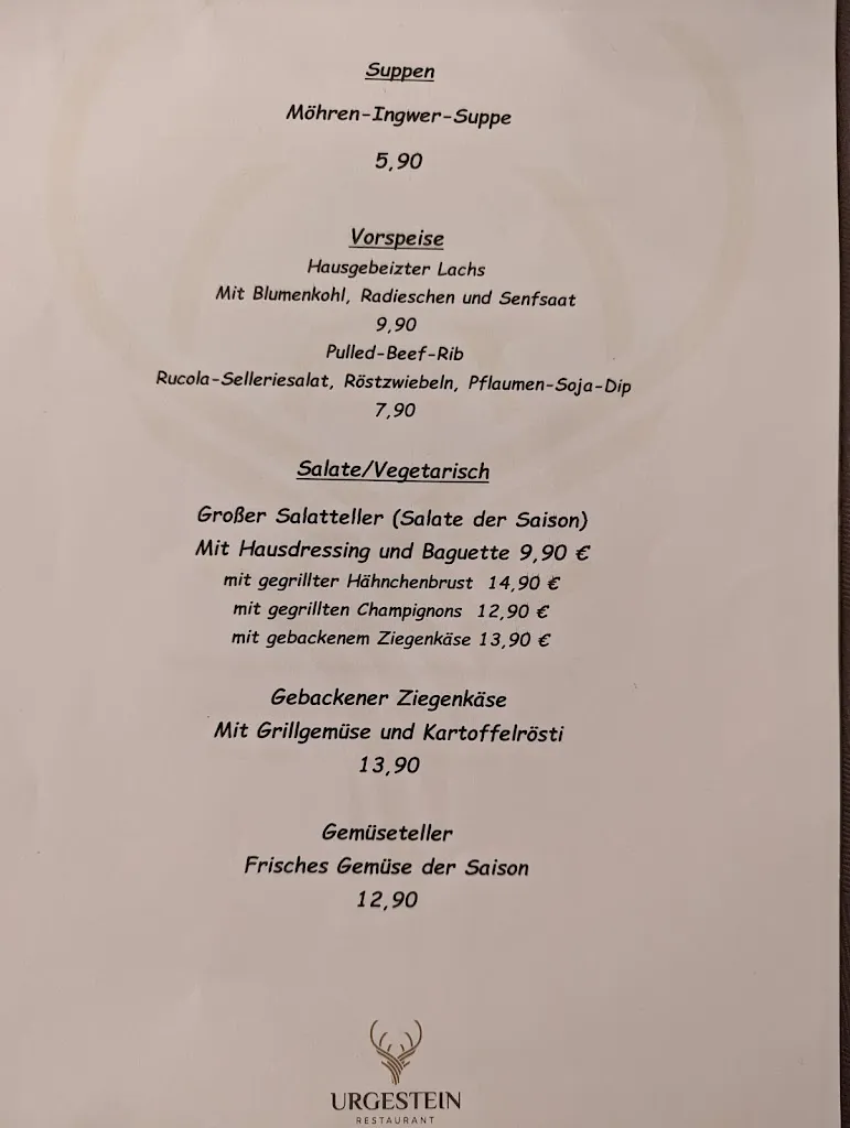 Menu_Domänenburg Restaurant Urgestein_Aerzen_image_1