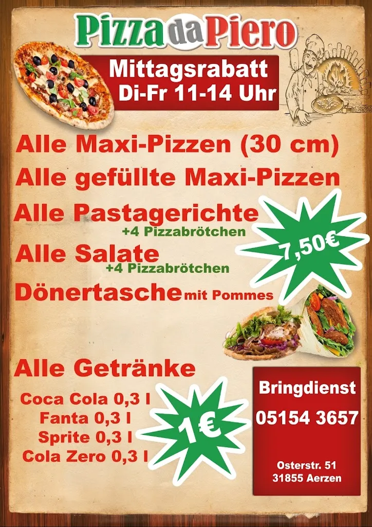Menu_Pizza bei Piero_Aerzen_immagine_4
